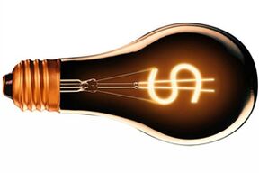 The principle of savings with an E-Energy Energos-Business Roset